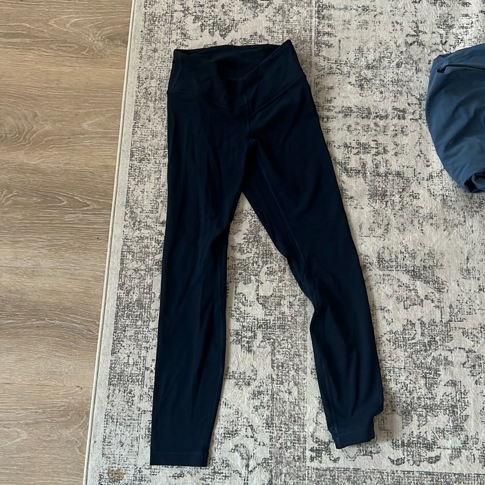 Lululemon Align Legging Navy - v Front 25” pant